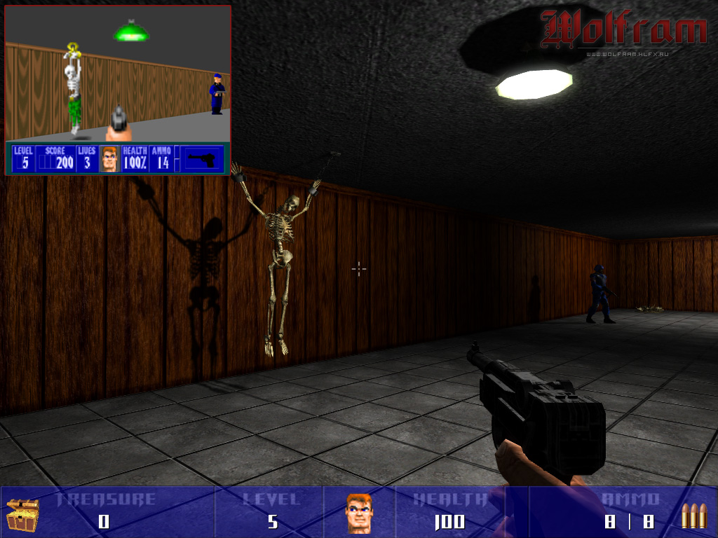 Wolfenstein 3D (разные моды) » Xenomorph