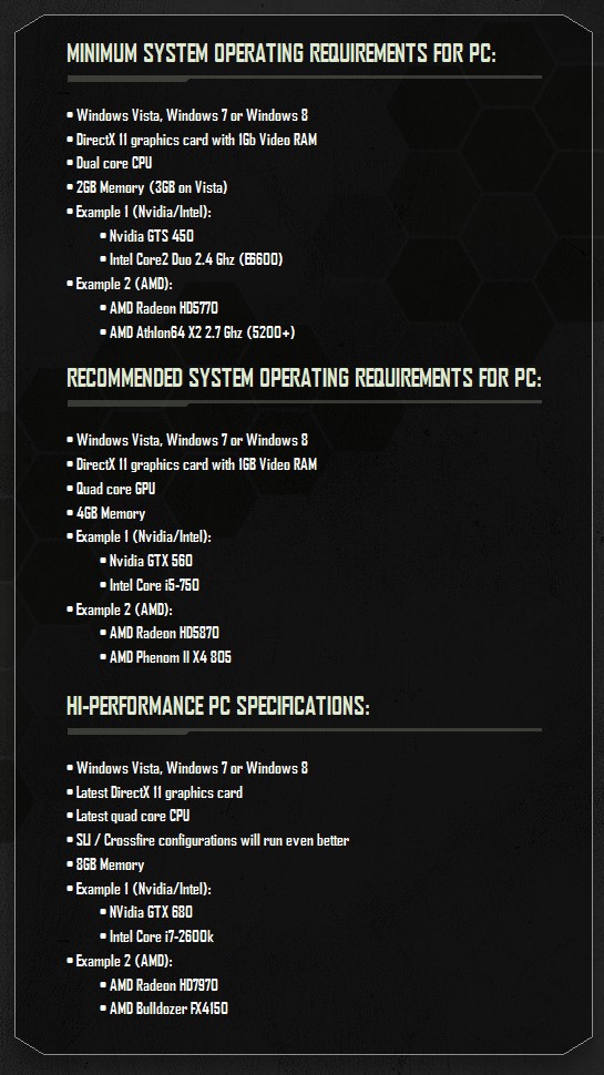 Crysis III - Системные требования - Новые функции