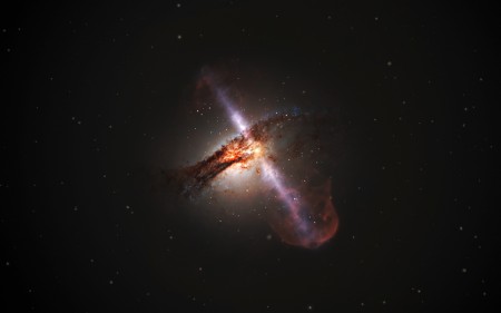 В космосе обнаружена черная дыра, "поглотившая" почти всю галактику