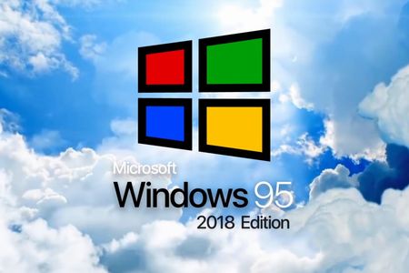 Microsoft softwear - Свитер Windows 95