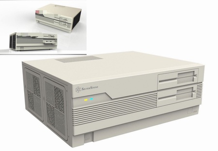 Ретро-корпус ПК SilverStone FLP01 (NEC PC-9800)