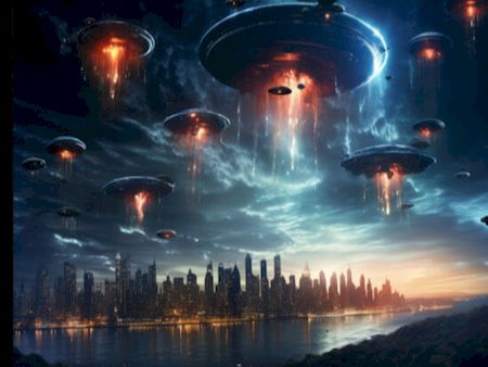 Инсценирование вторжения инопланетян